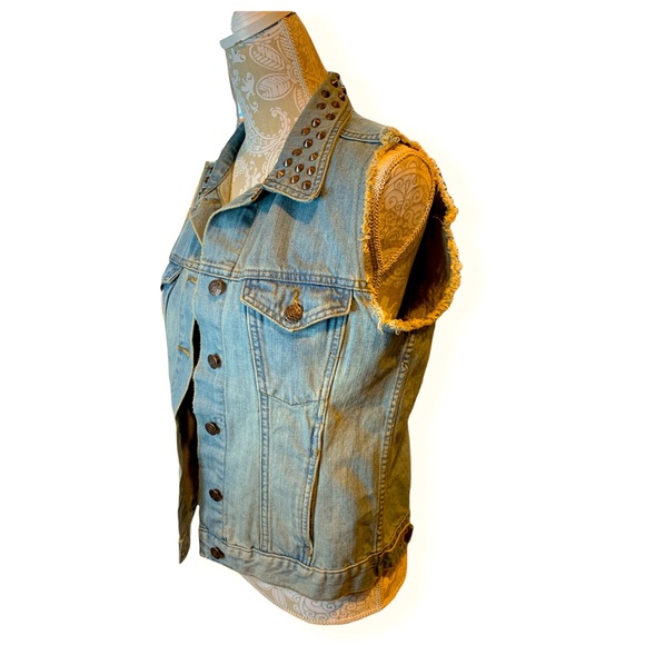 Rock & Republic studded denim vest - Picture 2 of 4